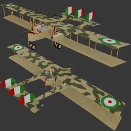 Caproni Ca.3 Heavy Bomber