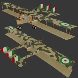 Caproni Ca.3 Heavy Bomber