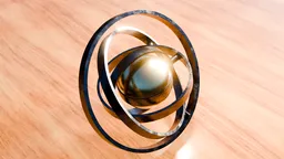 Dynamic Gyroscope Loop Animation