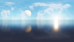 Ocean Horizon Sunrise HDRI