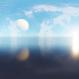 Ocean Horizon Sunrise HDRI