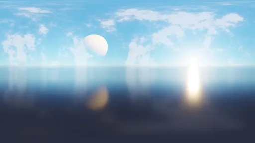 Ocean Horizon Sunrise HDRI
