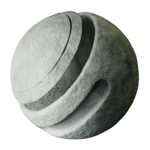 High-quality Modern Stucco Wall PBR material for Blender 3D, ideal for realistic rock textures with procedural shader customization.
