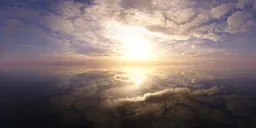 Colorful Sunset Sky Dramatic Clouds