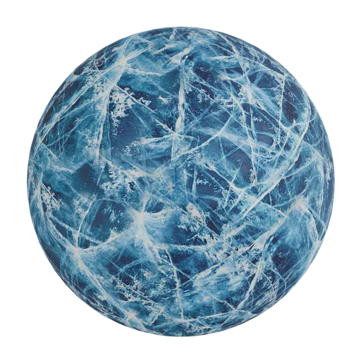 Blue ice texture wallpaper