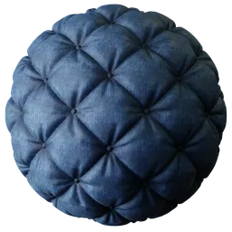 Quilted Fabric Denim