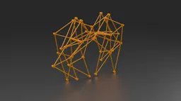 Strandbeest 3D model [Animated] The Dream Machines of Theo Jansen