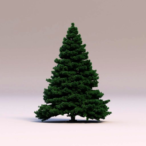 christmas tree not decorated FREE Holiday Decorations models BlenderKit