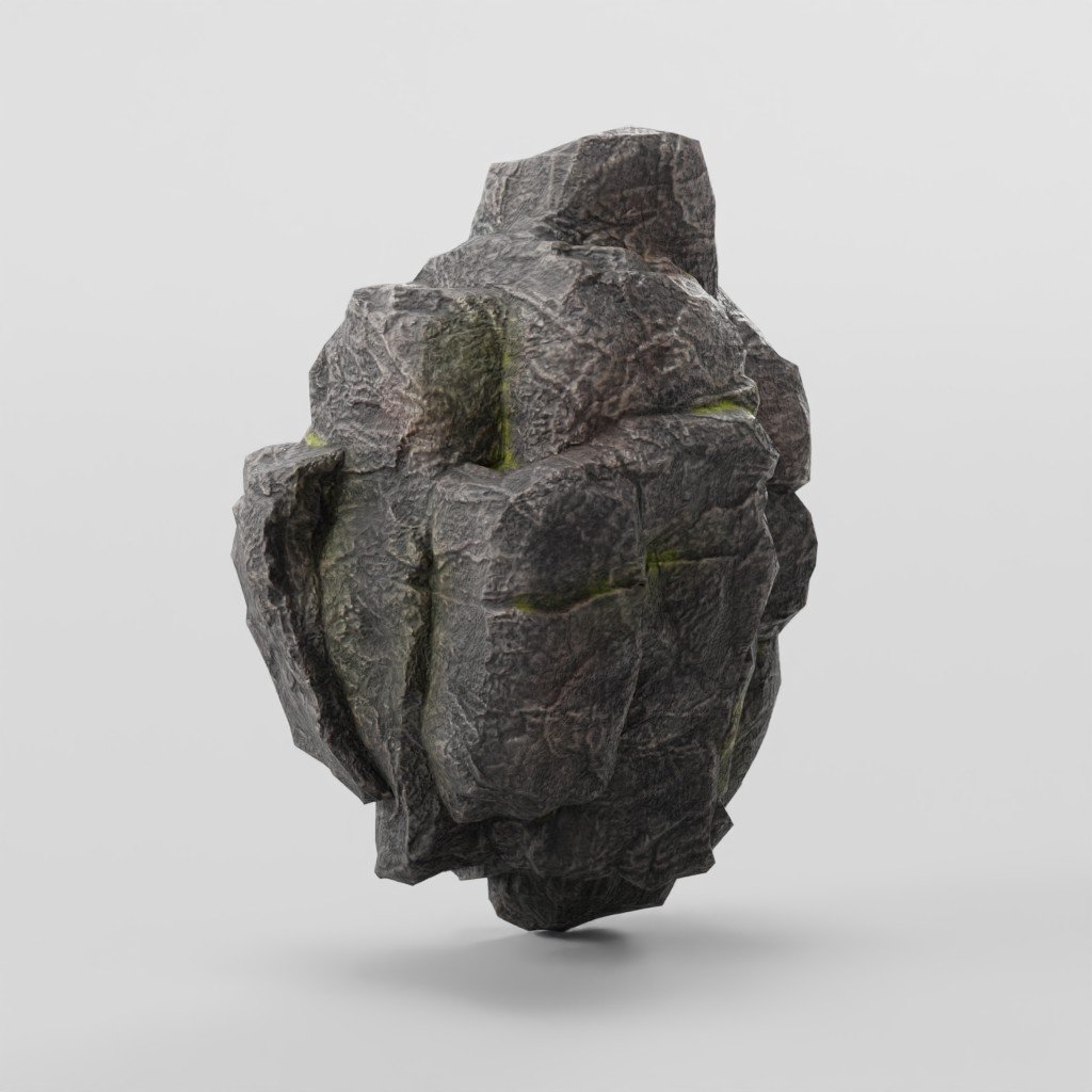 Cliff Rock 1 3d Terrain Models Blenderkit