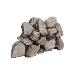 Rocks pile