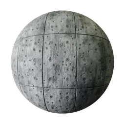 Damaged concrete