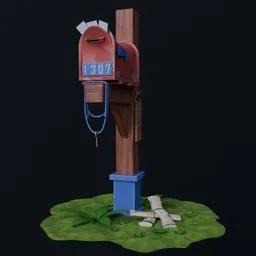 Stylized Mailbox