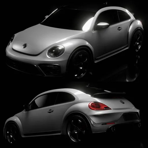 Car Volkswagen Beetle(Rigged)
