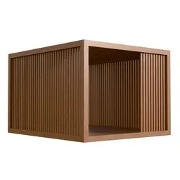 Stylized Wooden Modular Shelter