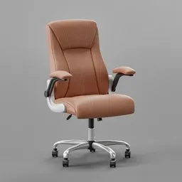 Executive leather office chair