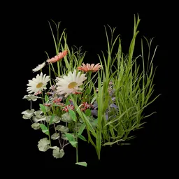 Realistic Outdoor Plants