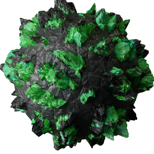 Green Crystal Rock