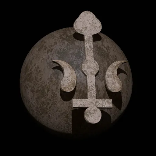 Rokviz Ancient ornament symbol brush