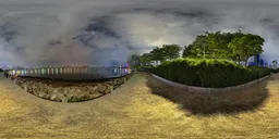 Seaside at night