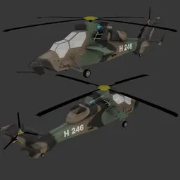 Helicopter Eurocopter EC665 Tigre