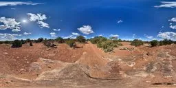 Yellow Ground Bluesky Tree Green