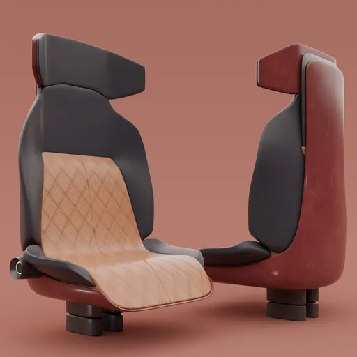 Concept styled car seat