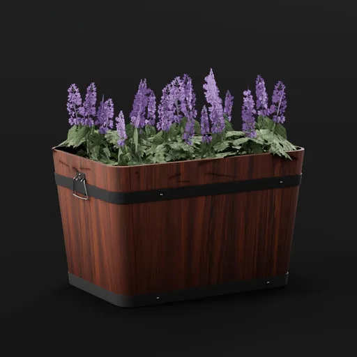 Flower Scarlet Planter