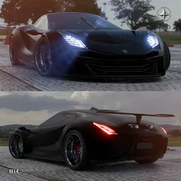 MAD H14 supercar