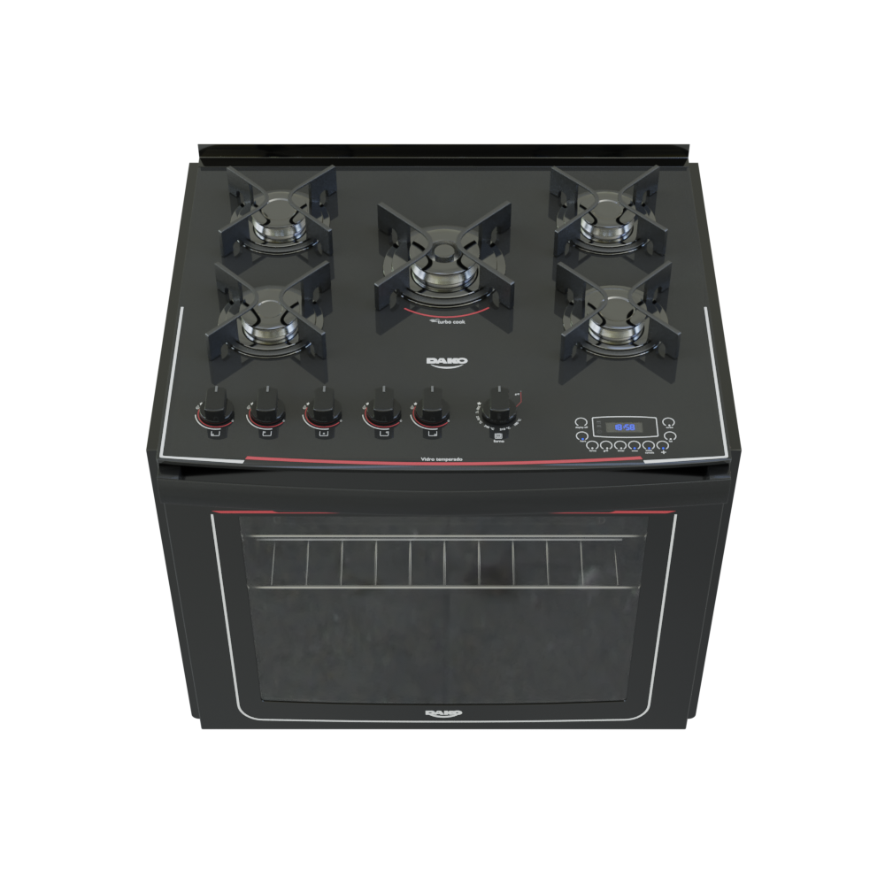 Builtin 5 burner stove Dako display digital FREE Kitchen Appliances