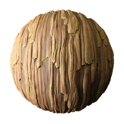Stylized Wood Bark