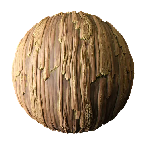 Stylized Wood Bark