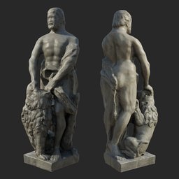 Sculptre of Hercules from Royal Łazienki