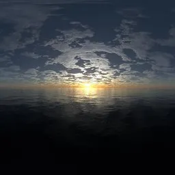 Bluesea Highsky Cloud Sunset