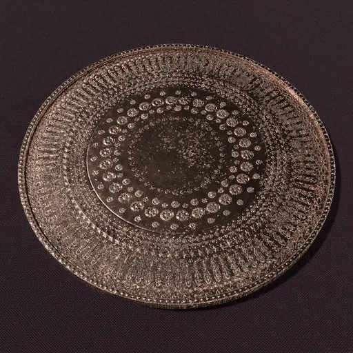 Detailed 3D copper coin model with intricate design, 4K textures, crafted in Blender/ZBrush/Substance Painter.