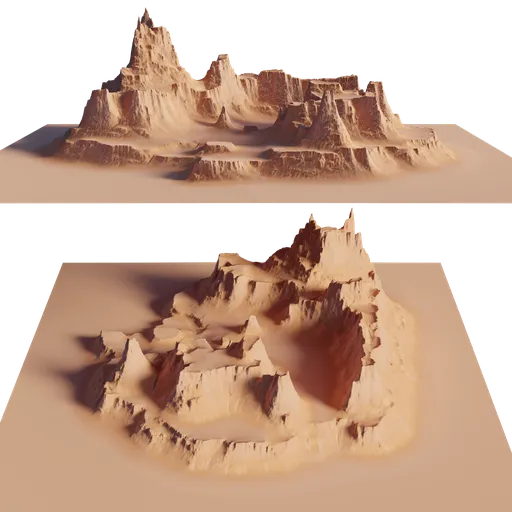 Sandstone Island Terrain