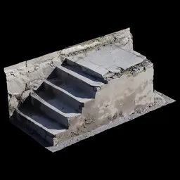 Scan Old broken floor