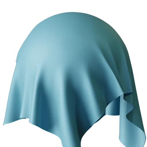Plain Blue Flat
