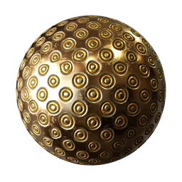 Stylized Metal Floor