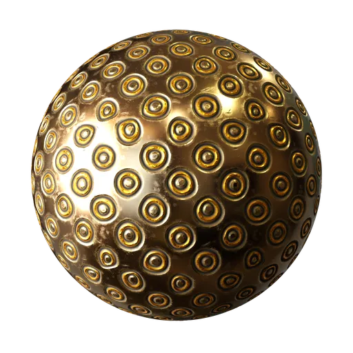Stylized Metal Floor