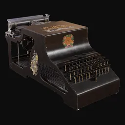 1891 Rapid Typewriter