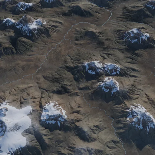 Mountainous Landscape Terrain