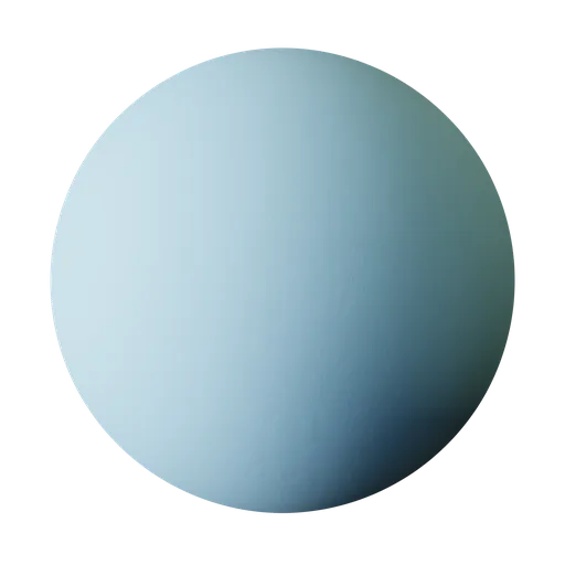 Matte Light Blue Plastic