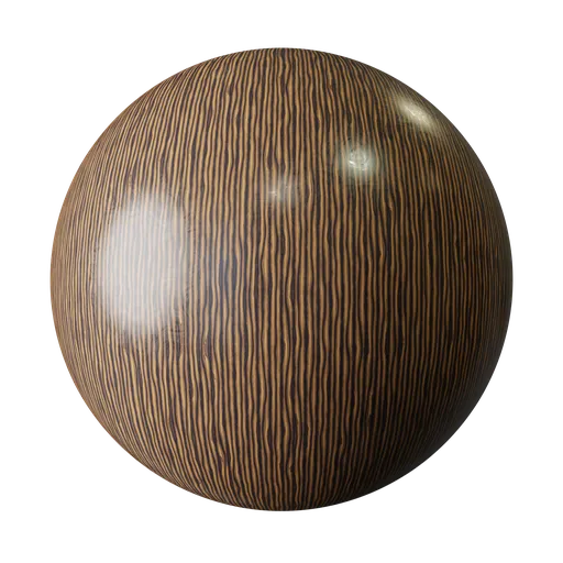 High-resolution PBR wood texture for 3D rendering, ideal for Blender and compatible with other 3D applications.