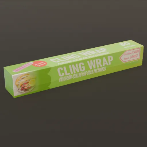 Kitchen Clear Foil Box