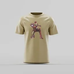 Superhero Landing Graphic T-Shir