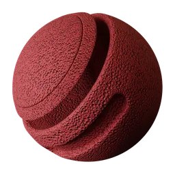 Dark Red Foam