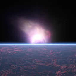 Sci-fi Alien Planet Space