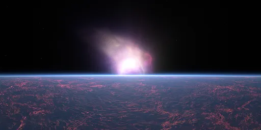 Sci-fi Alien Planet Space