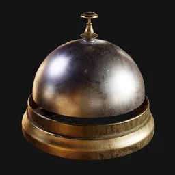 Antique Reception Desk Bell