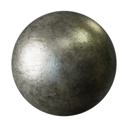Aged Silver Metal